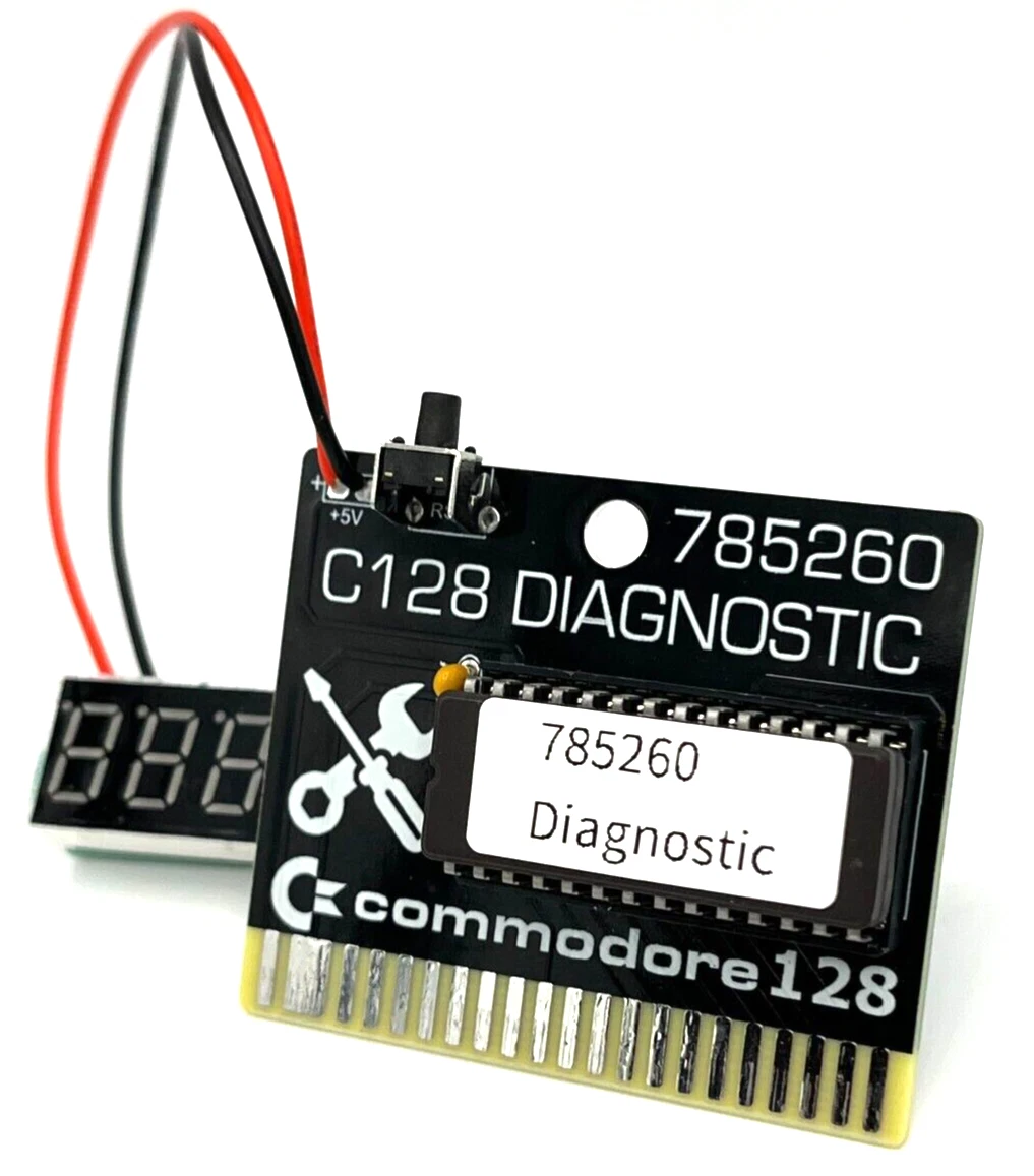 Commodore 128 Diagnostic Cartridge with Voltmeter - Standard Diagnostic Cartridge thumbnail 3
